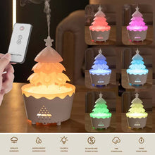 Charger l&#39;image dans la galerie, 2024 New Design Essential Oil Aroma Diffuser Household Mute Small Remote Control Humidifier Suitable For Home Christmas Gift
