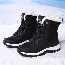 Charger l&#39;image dans la galerie, Women&#39;s Winter Snow Boots - Warm, Windproof High-Top Hiking Shoes with Cozy Lining and Non-Slip Sole, Winter, Women&#39;s Snow Boots, Insulated, Hiking Boots
