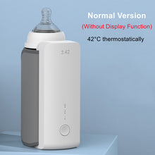 Charger l&#39;image dans la galerie, Portable Wireless Rechargeable Baby Bottle Warmer USB Charging And Heating Bag Portable Constant Temperature Milk Warmer Universal Bottle Insulation Sleeve
